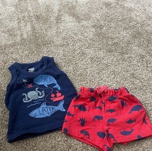 2 piece boys outfit set